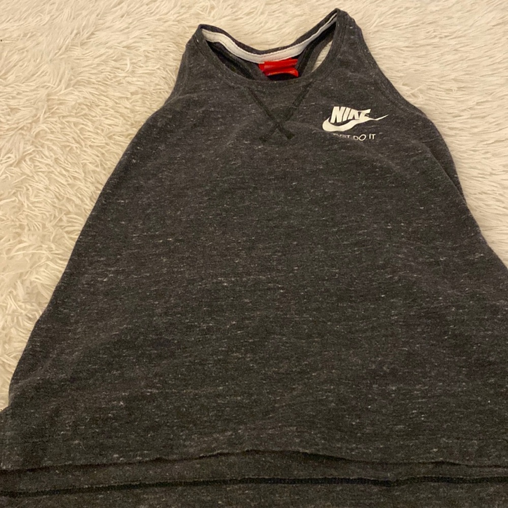 Nike grey tank top